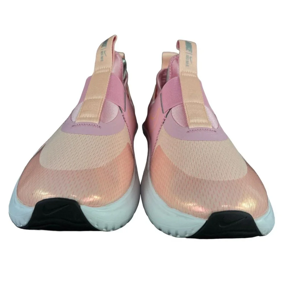 Nike Flex Plus SE Pink Orange White Running Shoes DJ2980-600 Youth Size 6